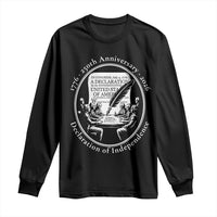 250 Years Declaration of Independence Long Sleeve Shirt US 250th Anniversary Semiquincentennial 2026 Patriotic - Wonder Print Shop