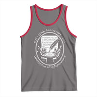 250 Years Declaration of Independence Tank Top US 250th Anniversary Semiquincentennial 2026 Patriotic - Wonder Print Shop