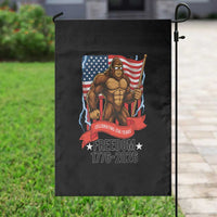 Patriotic Bigfoot US 250th Anniversary Garden Flag Sasquatch Celebrating 250 Years of Freedom 1776 to 2026 - Wonder Print Shop
