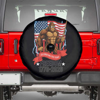 Patriotic Bigfoot US 250th Anniversary Spare Tire Cover Sasquatch Celebrating 250 Years of Freedom 1776 to 2026 - Wonder Print Shop