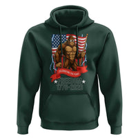 Patriotic Bigfoot US 250th Anniversary Hoodie Sasquatch Celebrating 250 Years of Freedom 1776 to 2026 - Wonder Print Shop