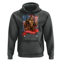 Patriotic Bigfoot US 250th Anniversary Hoodie Sasquatch Celebrating 250 Years of Freedom 1776 to 2026 - Wonder Print Shop