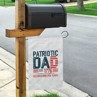 Patriotic Dad 250 Years Garden Flag Est. 1776 Funny USA Semiquincentennial - Wonder Print Shop