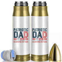 Patriotic Dad 250 Years Bullet Tumbler Est. 1776 Funny USA Semiquincentennial - Wonder Print Shop