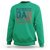 Patriotic Dad 250 Years Sweatshirt Est. 1776 Funny USA Semiquincentennial - Wonder Print Shop