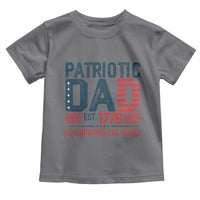Patriotic Dad 250 Years Toddler T Shirt Est. 1776 Funny USA Semiquincentennial - Wonder Print Shop