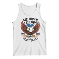 American Legends Eagle Tank Top 250 Years Patriotic Heritage 1776 to 2026 Semiquincentennial - Wonder Print Shop