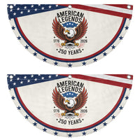American Legends Bald Eagle Patriotic Fan Flag 250 Years Heritage 1776 to 2026 Semiquincentennial