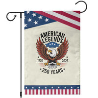 American Legends Eagle Garden Flag 250 Years Patriotic Heritage 1776 to 2026 Semiquincentennial
