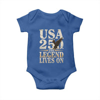 USA 250 The Legend Lives On Baby Onesie Patriotic Eagle for Semiquincentennial 2026 - Wonder Print Shop