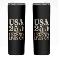 USA 250 The Legend Lives On Skinny Tumbler Patriotic Eagle for Semiquincentennial 2026 - Wonder Print Shop