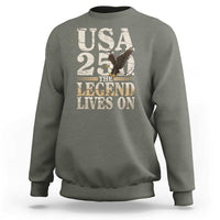 USA 250 The Legend Lives On Sweatshirt Patriotic Eagle for Semiquincentennial 2026 - Wonder Print Shop