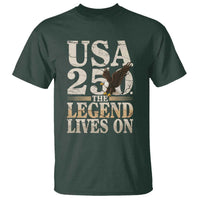 USA 250 The Legend Lives On T Shirt Patriotic Eagle for Semiquincentennial 2026 - Wonder Print Shop