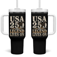 USA 250 The Legend Lives On Tumbler With Handle Patriotic Eagle for Semiquincentennial 2026 - Wonder Print Shop