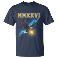 MMXXVI 2026 Eagle T Shirt Epic Patriotic Capitol Flag USA 250th Anniversary - Wonder Print Shop