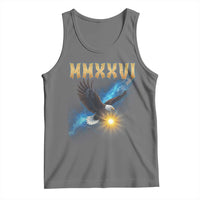 MMXXVI 2026 Eagle Tank Top Epic Patriotic Capitol Flag USA 250th Anniversary - Wonder Print Shop