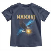 MMXXVI 2026 Eagle Toddler T Shirt Epic Patriotic Capitol Flag USA 250th Anniversary - Wonder Print Shop