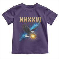 MMXXVI 2026 Eagle Toddler T Shirt Epic Patriotic Capitol Flag USA 250th Anniversary - Wonder Print Shop