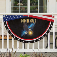 MMXXVI 2026 Eagle Patriotic Fan Flag Epic Capitol Flag USA 250th Anniversary
