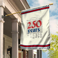 250 Years Declaration of Independence Garden Flag Historic Patriotic 1776 to 2026 Semiquincentennial