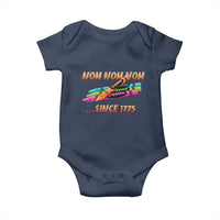 Nom Nom Nom Crayons Baby Onesie Since 1775 Funny Military Joke Veterans - Wonder Print Shop