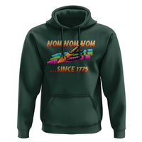 Nom Nom Nom Crayons Hoodie Since 1775 Funny Military Joke Veterans - Wonder Print Shop