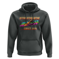 Nom Nom Nom Crayons Hoodie Since 1775 Funny Military Joke Veterans - Wonder Print Shop