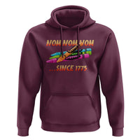 Nom Nom Nom Crayons Hoodie Since 1775 Funny Military Joke Veterans - Wonder Print Shop