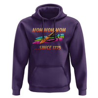 Nom Nom Nom Crayons Hoodie Since 1775 Funny Military Joke Veterans - Wonder Print Shop