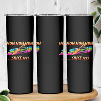 Nom Nom Nom Crayons Skinny Tumbler Since 1775 Funny Military Joke Veterans - Wonder Print Shop