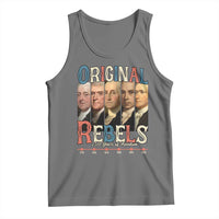 Original Rebels 250 Years of Freedom Tank Top Founding Fathers Patriotic 1776 to 2026 Semiquincentennial - Wonder Print Shop