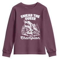 Sarcastic Smear The Qur Playround Game Youth Sweatshirt LGBTQ Queer Pride - Wonder Print Shop
