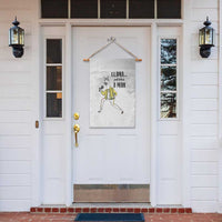 Funny Llama Just Killed a Man Garden Flag Singing Animal Pun Internet Meme - Wonder Print Shop