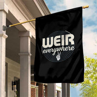 Weir Everywhere Retro Tribute Garden Flag Psychedelic Peace and Music Culture