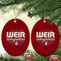 Weir Everywhere Retro Tribute Ceramic Ornament Psychedelic Peace and Music Culture