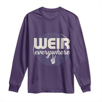 Weir Everywhere Retro Tribute Long Sleeve Shirt Psychedelic Peace and Music Culture