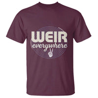 Weir Everywhere Retro Tribute T Shirt Psychedelic Peace and Music Culture