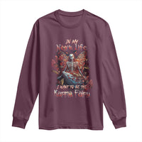 Gothic Skeleton Fairy Long Sleeve Shirt In My Next Life I Want To Be The Karma Fairy Butterfly Aesthetic