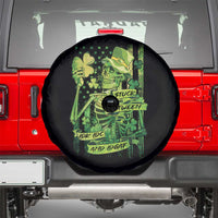 Irish Skeleton Spare Tire Cover Stuck Between IDK IDC And IDGAF St Patrick's Day Green Flag Skull