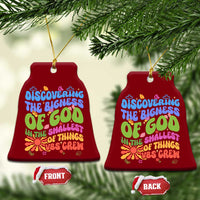 VBS 2025 Ceramic Ornament Discovering The Bigness Of God In The Smallest Of Things Retro Groovy - Wonder Print Shop