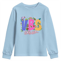 VBS Crew 2025 Youth Sweatshirt Magninfied Vacation Bible School Adventure