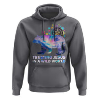 VBS 2025 Adventure Bear Hoodie Trusting Jesus In A Wild World Northen Lights