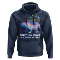 VBS 2025 Adventure Bear Hoodie Trusting Jesus In A Wild World Northen Lights