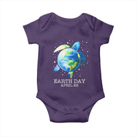 Earth Day Sea Turtle Baby Onesie Restore Earth Save The Planet