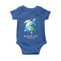 Earth Day Sea Turtle Baby Onesie Restore Earth Save The Planet