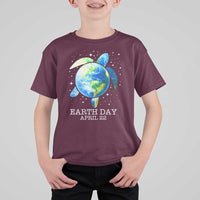 Earth Day Sea Turtle T Shirt For Kid Restore Earth Save The Planet
