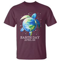 Earth Day Sea Turtle T Shirt Restore Earth Save The Planet