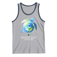 Earth Day Sea Turtle Tank Top Restore Earth Save The Planet