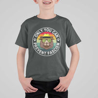 Only You Can Prevent Fascism T Shirt For Kid Protect National Parks Bear Resist