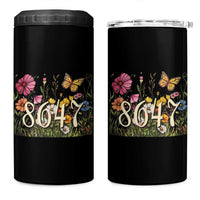Funny 8647 Subtle Sarcasm 4 in 1 Can Cooler Tumbler Floral Boho Style